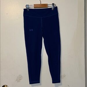 Under Armour Dark/Royal Blue ankle length Leggings